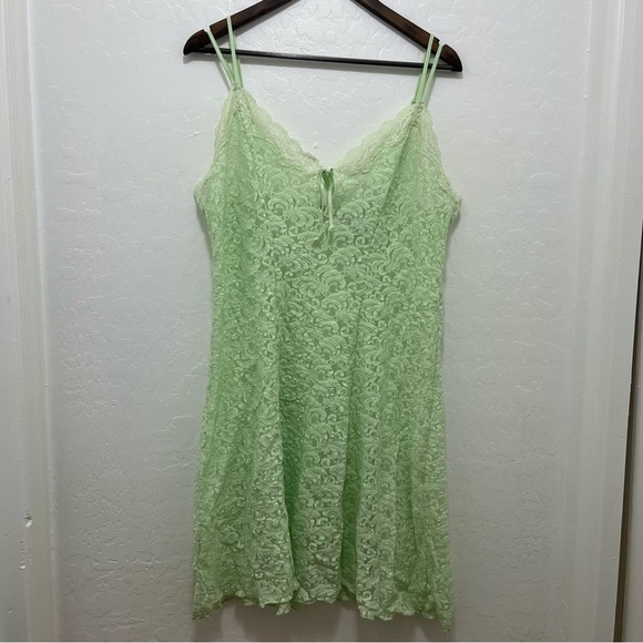 Y2K Delicates Lace Slip Dress Lingerie XL - Picture 1 of 9